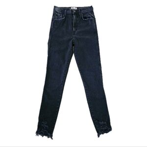 Agolde Feel Good Black Skinny Jeans Size 25